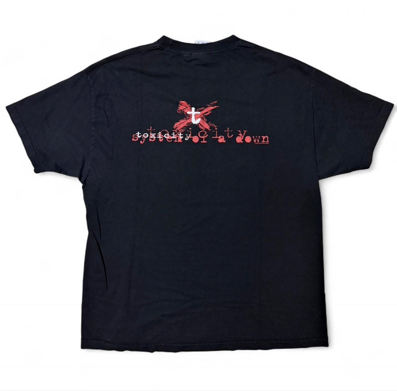 Black System Of A Down Toxic Tour tee #grunge #bandtee