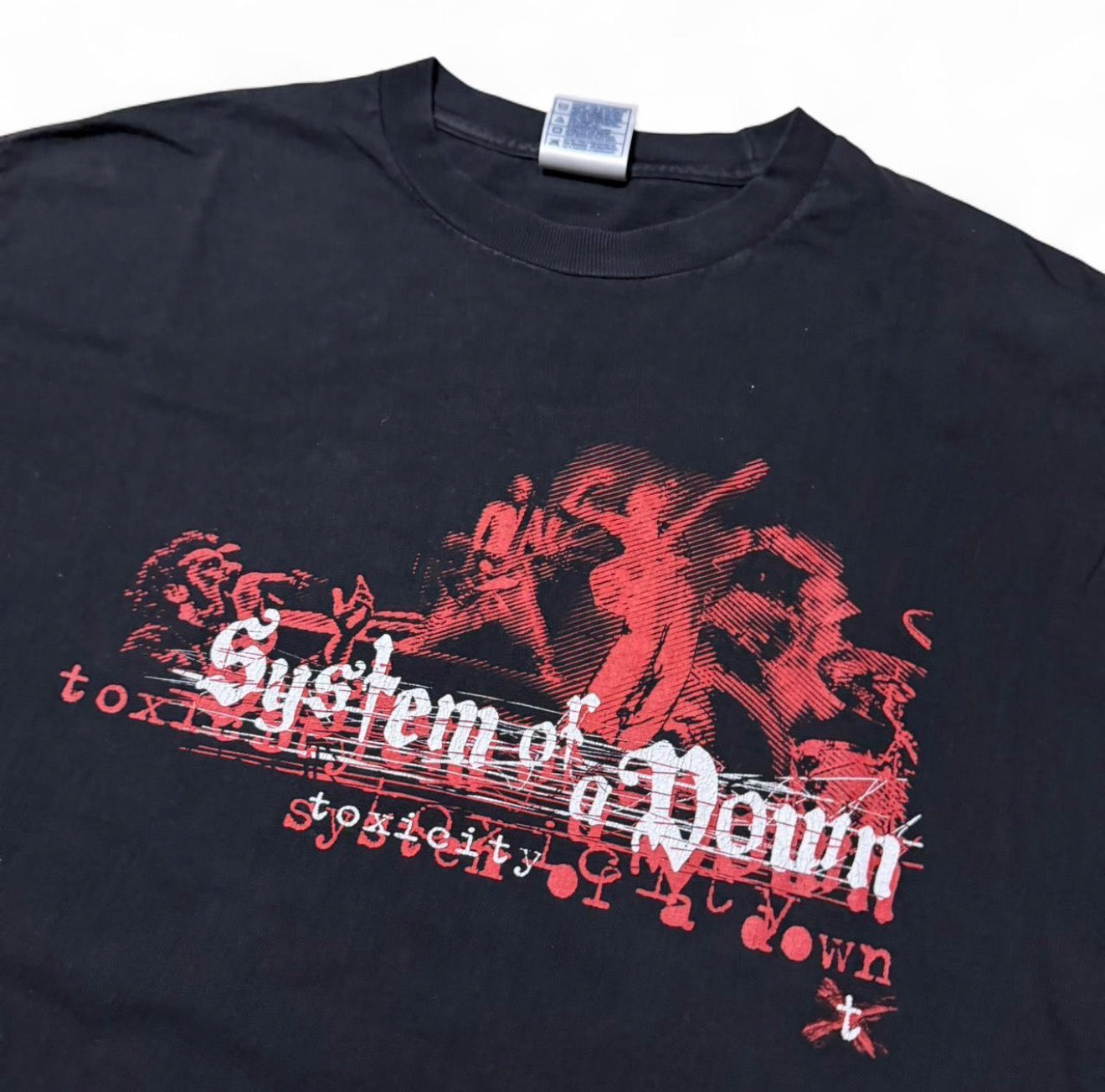 Black System Of A Down Toxic Tour tee #grunge #bandtee