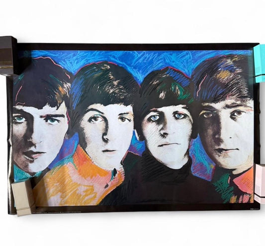 Vintage The Beatles Poster (36” x 24”)