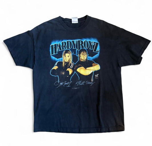 Vintage 2001 WWF Jeff and Matt Hardy Boyz T-shirt