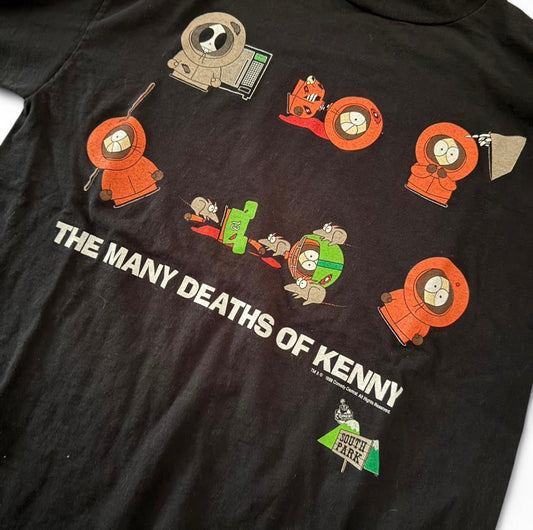 1997 South Park "The Many Deaths of Kenny" cotton tee #SouthPark #90s T-shirt