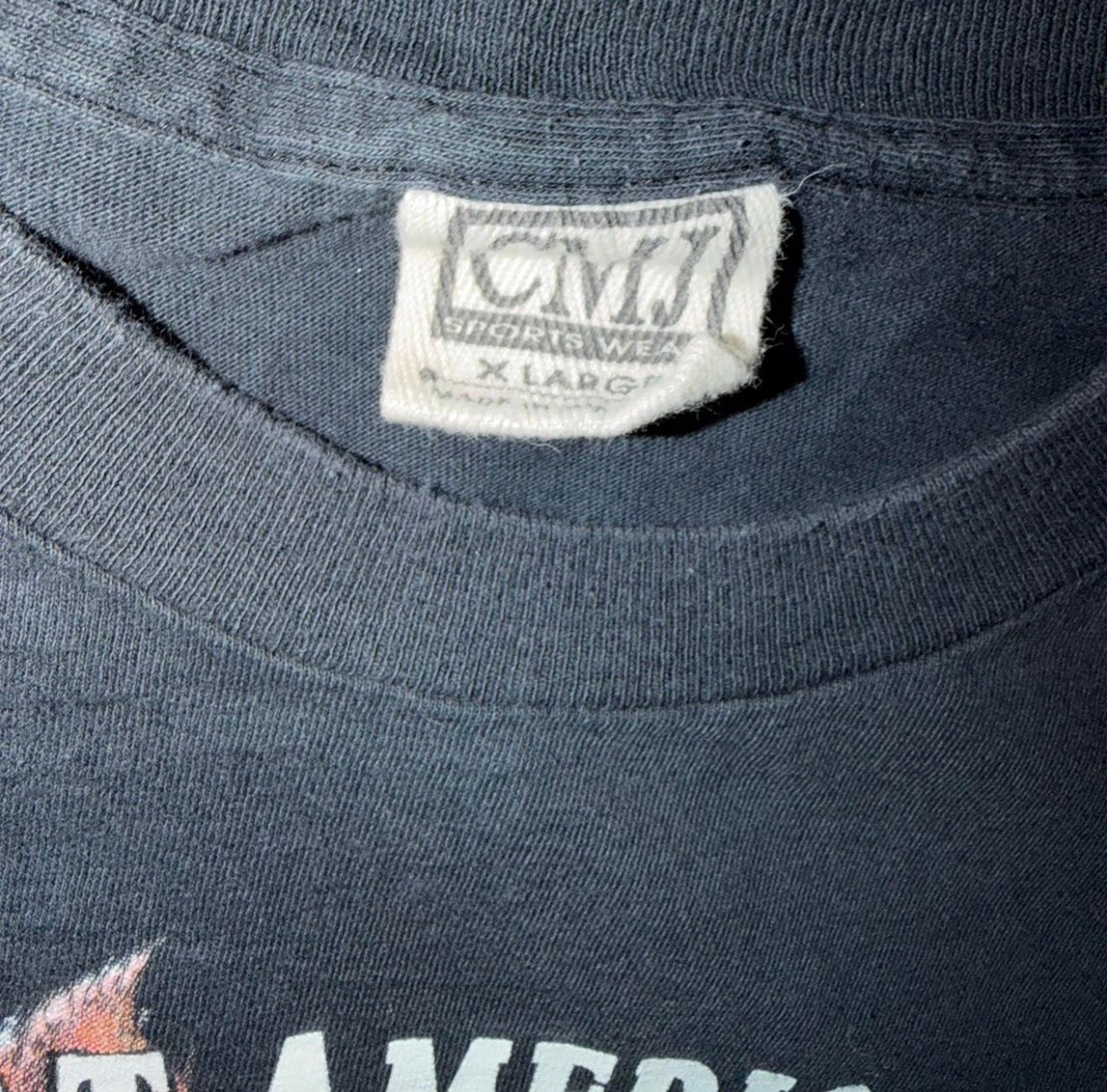 1993 The Great American Hawg Bike T-shirt (CMJ)