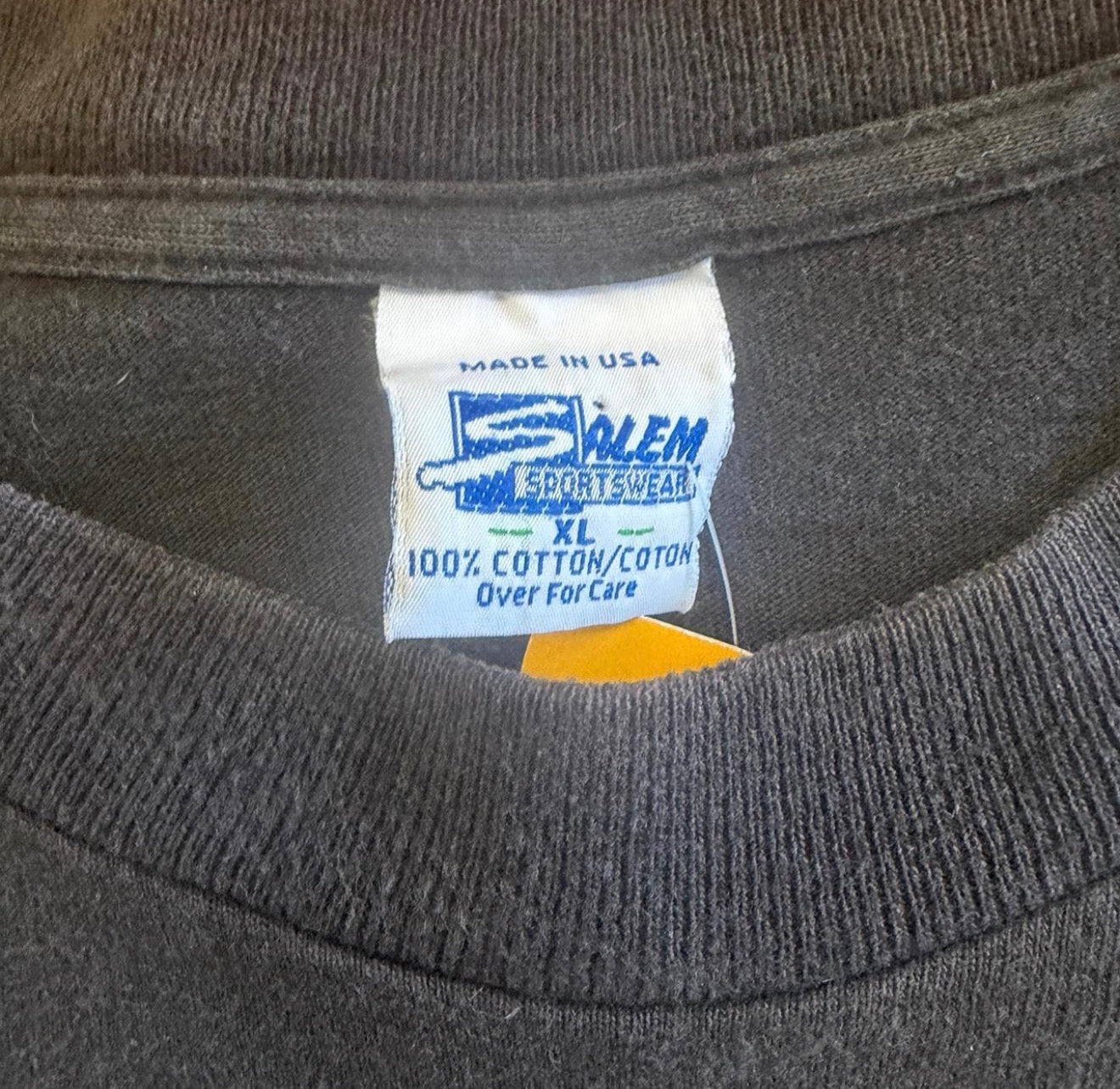 Vintage 90s Salem Sports UNC Football Helmet T-shirt