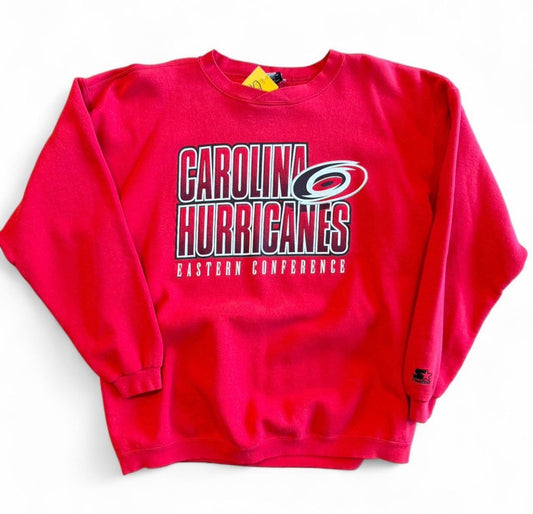 Vintage 90s Carolina Hurricanes NHL Starter Crewneck