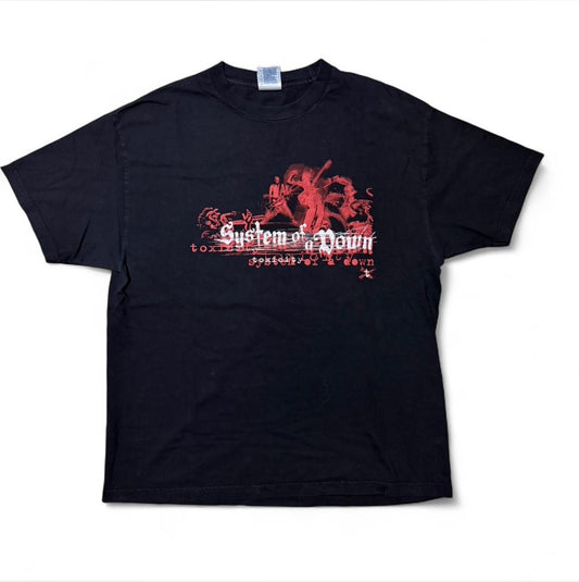 Black System Of A Down Toxic Tour tee #grunge #bandtee