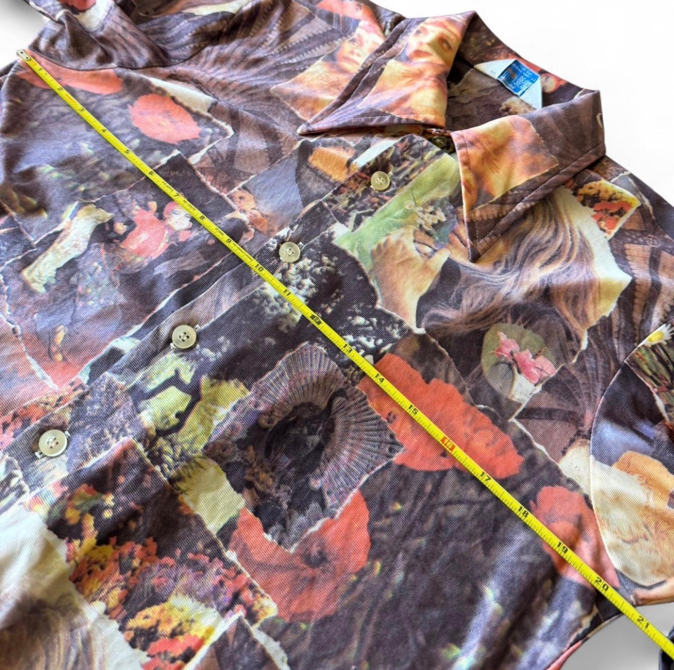Vintage 1970s Grants Men’s Wear Disco Shirt
