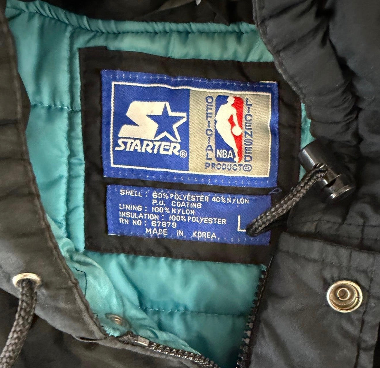 Vintage Charlotte Hornets Jacket