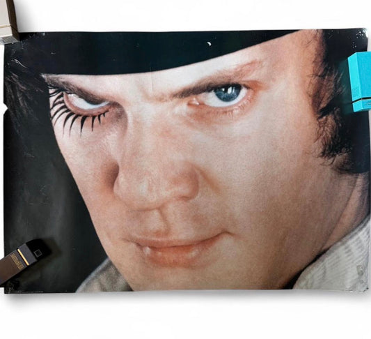 Vintage Clockwork Orange Alex DeLarge Poster (34” x 24”)
