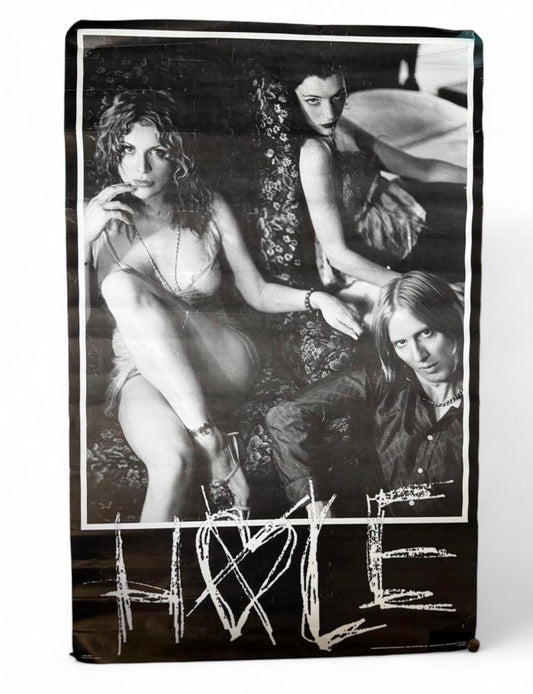 Vintage 1999 Hole Band Poster 22.5” x 34”