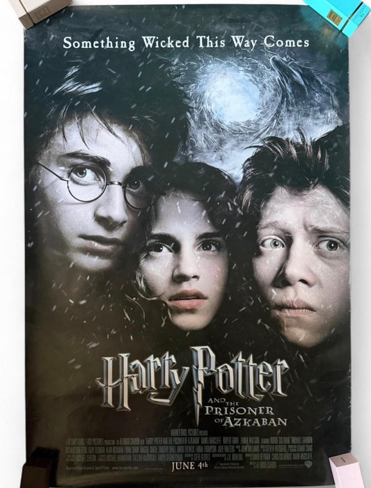 HARRY POTTER AND THE PRISONER OF AZKABAN ORIGINAL MOVIE POSTER (27” x 40”)