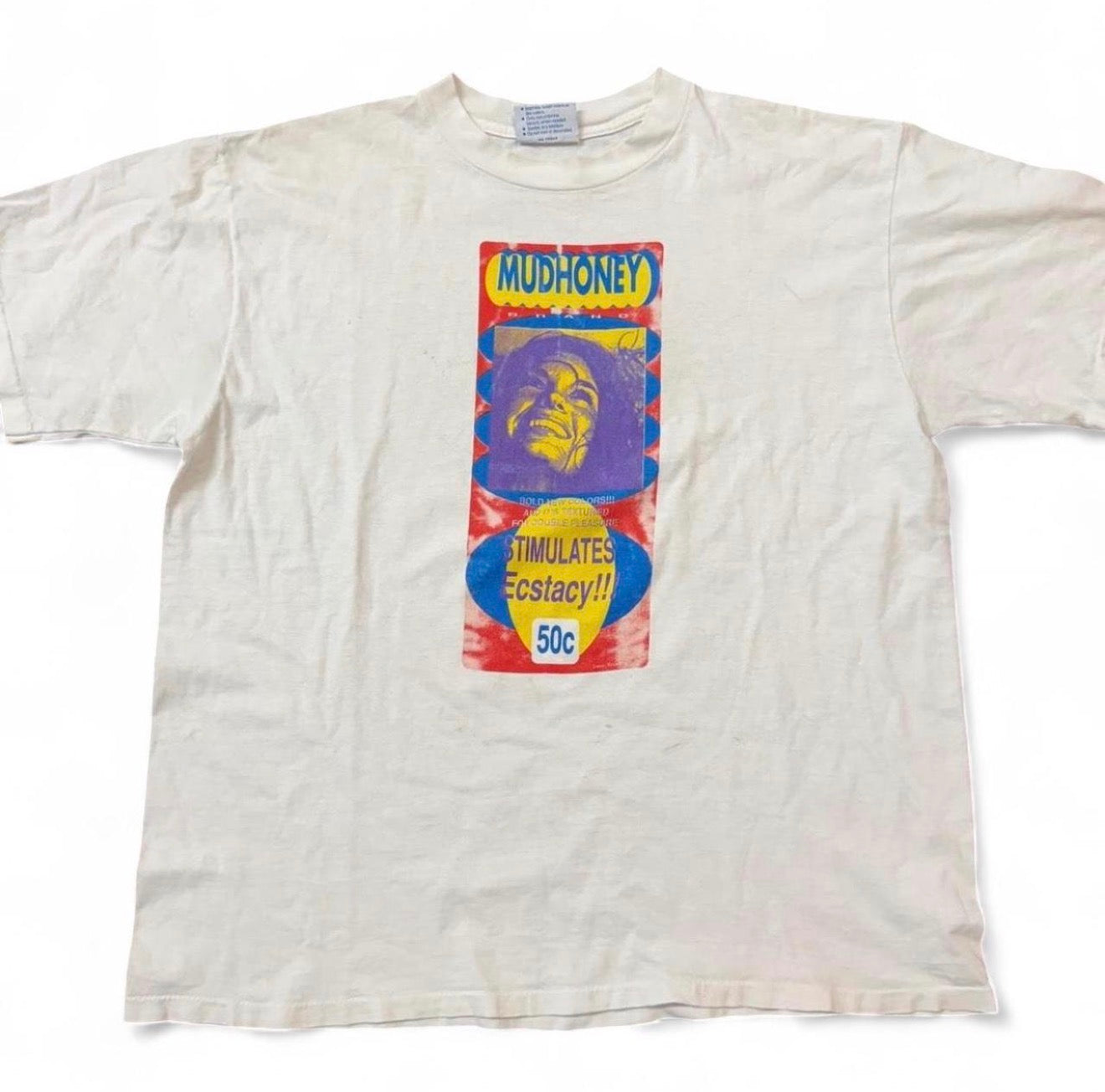 Vintage 1993 Mudhoney "Stimulates Ecstacy" Band T-shirt