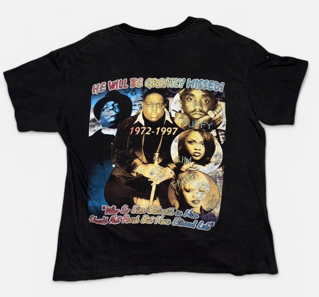 Vintage Notorious B I G Life after death Rap Tee