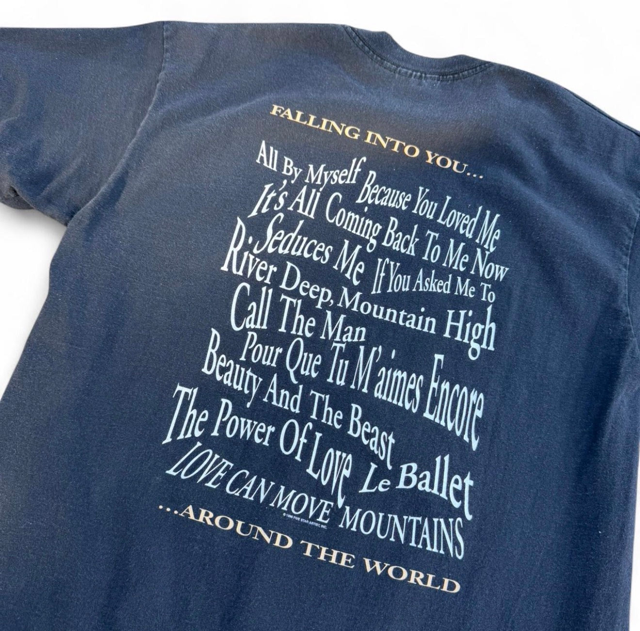 Vintage 90s Celine Dion T-shirt