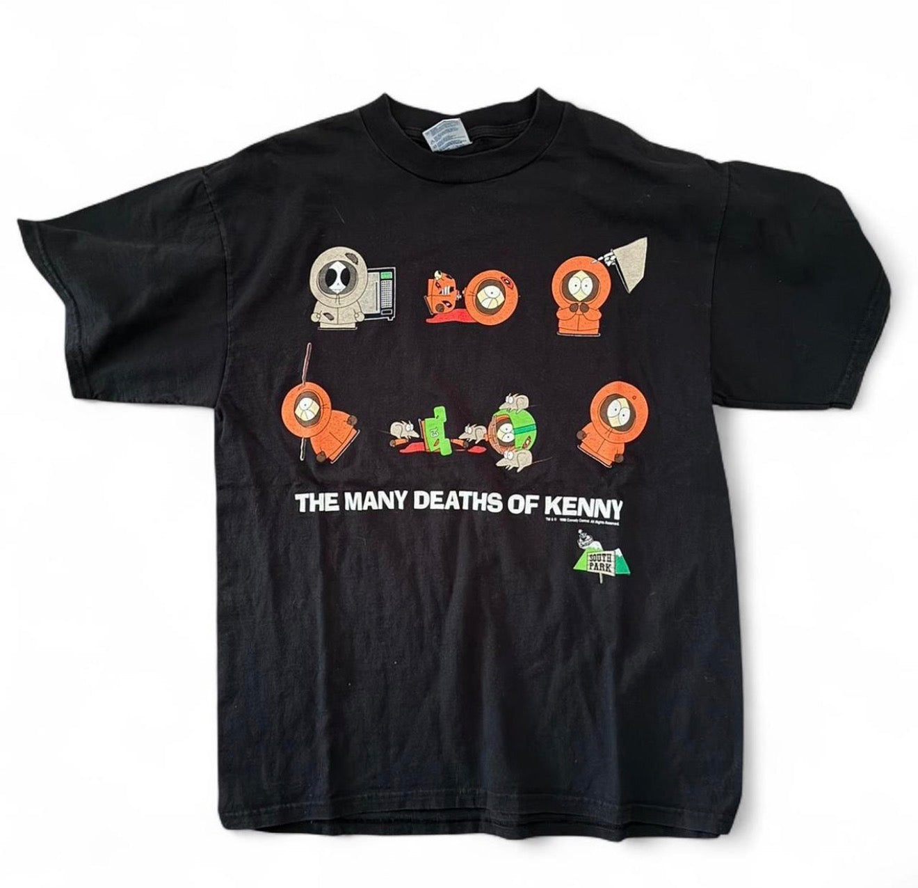 1997 South Park "The Many Deaths of Kenny" cotton tee #SouthPark #90s T-shirt