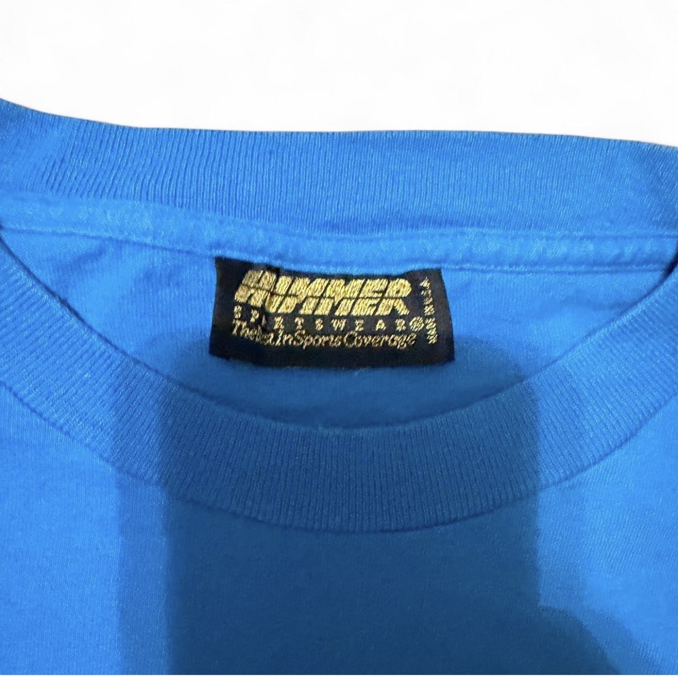 Carolina Panthers blue and grey logo tee #NFL
